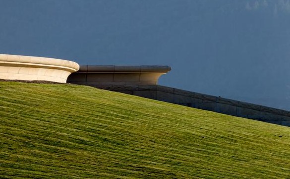 Opus One grass berm