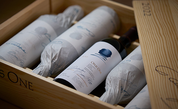 Opus One 2022 in wooden box